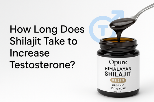 How long does shilajit take to increase testosterone?