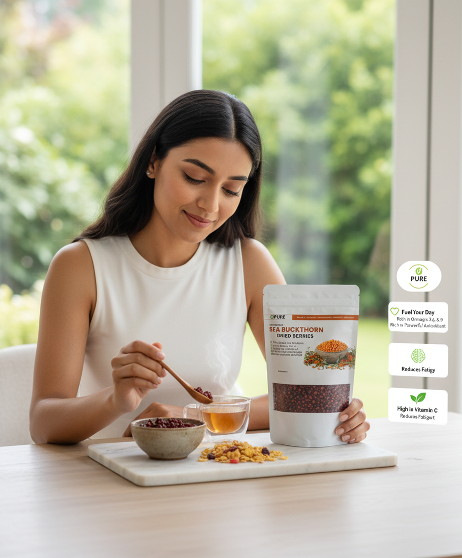 Opure Himalayan Sea Buckthorn Dried Berries