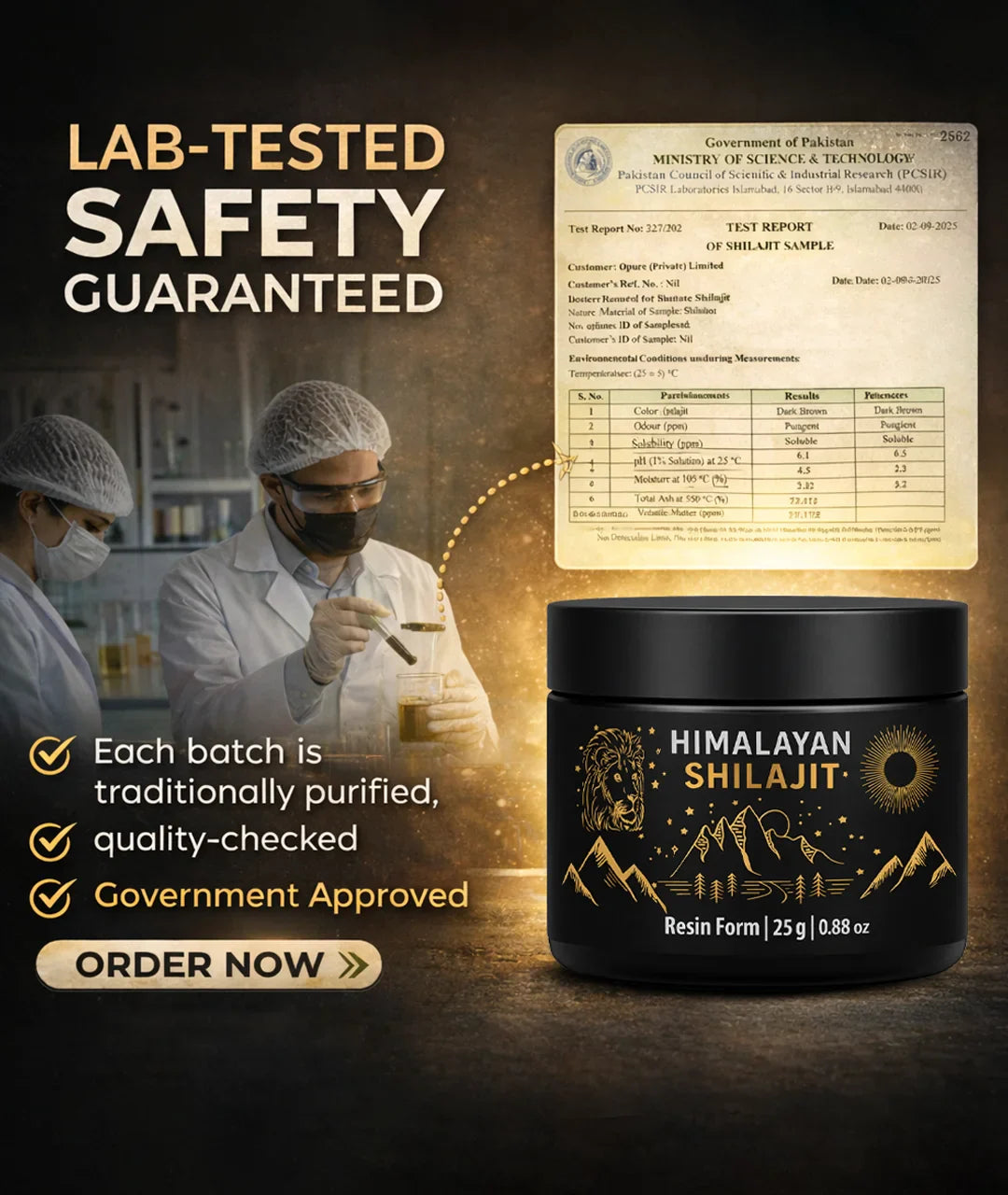 Best & Pure Shilajit In Australia Lab Tested by third party labs