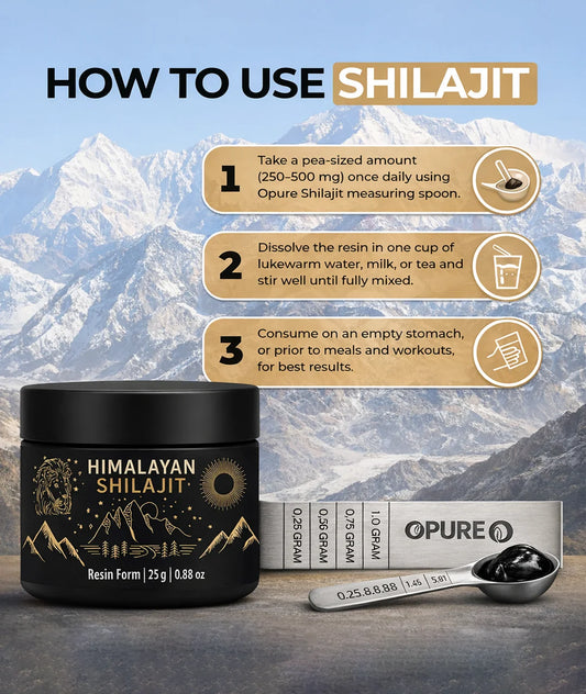 How to use Best & Pure Shilajit In Australia
