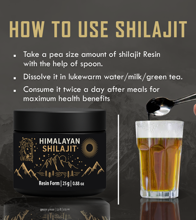 Pure Himalayan Shilajit - Free Shilajit Spoon!
