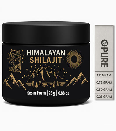 Pure Himalayan Shilajit - Free Shilajit Spoon!