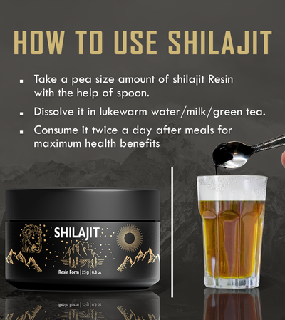 Pure Himalayan Shilajit in Australiahow to use