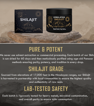 Pure Himalayan Shilajit - Free Shilajit Spoon!