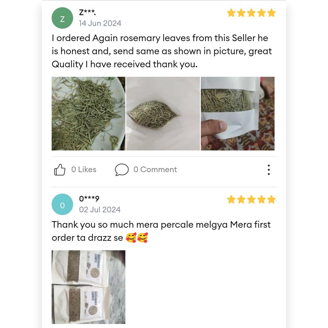 Rosemary Leaves  customer Review