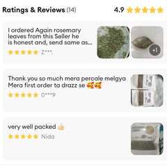 Rosemary Leaves  customer Review