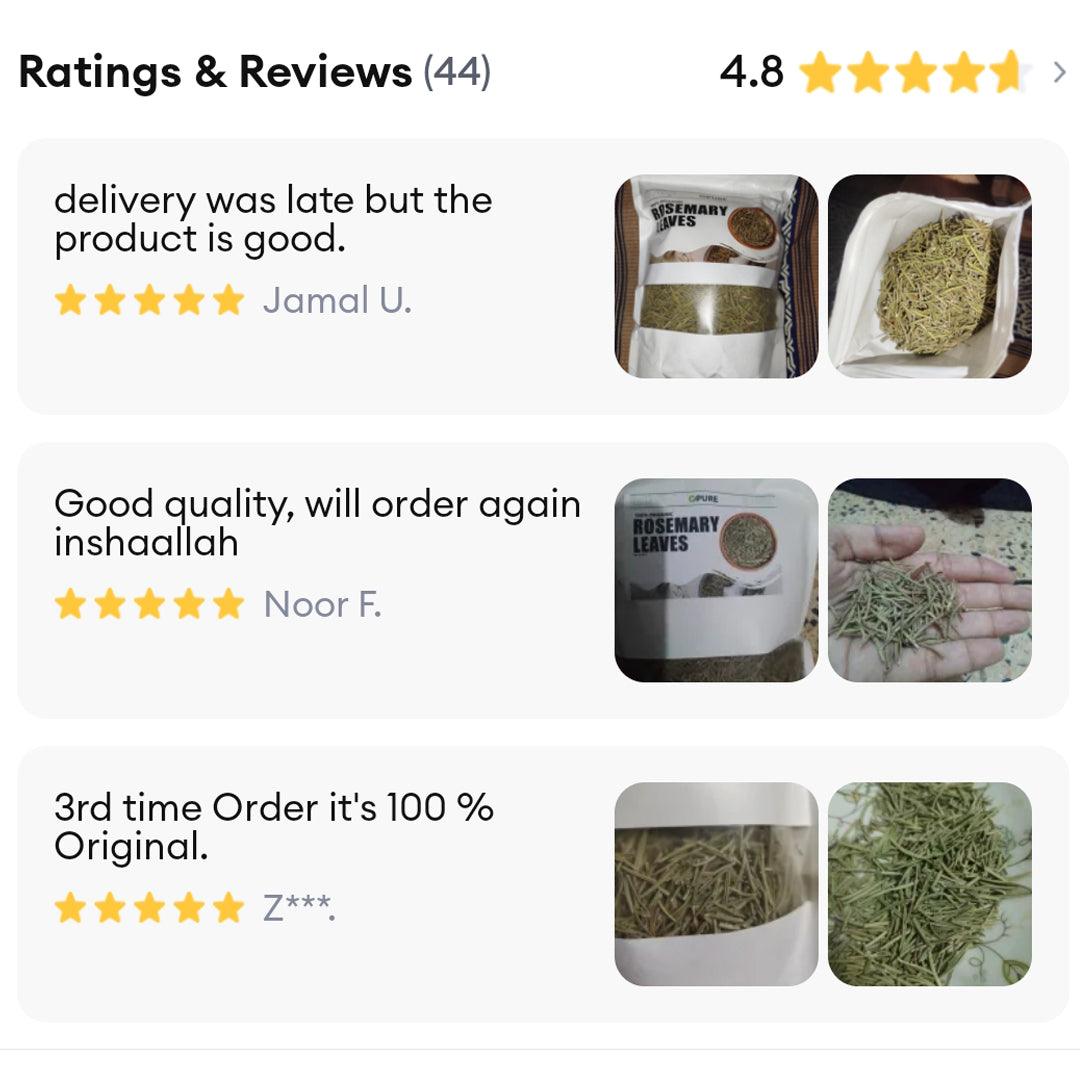 Rosemary Leaves  customer Review 4