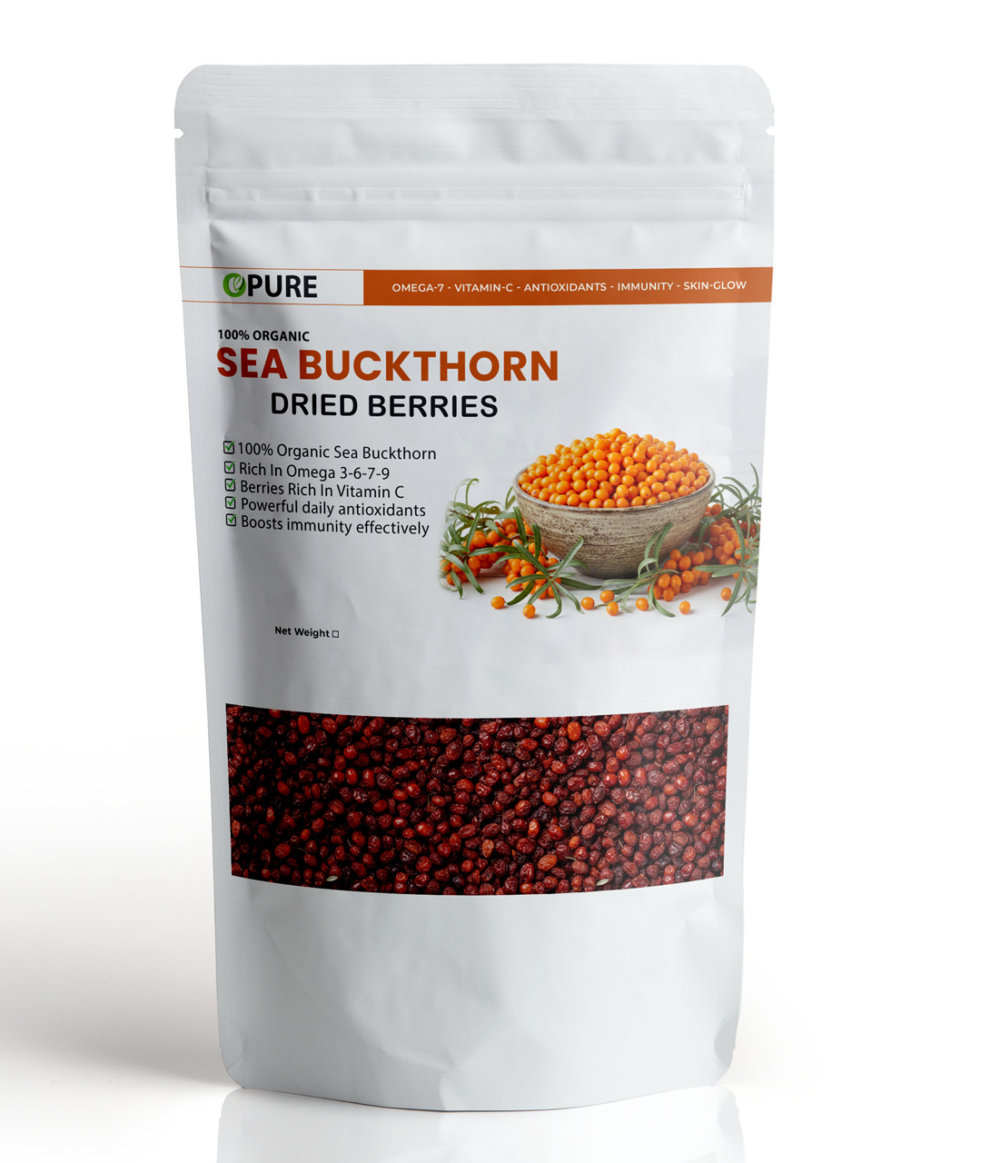 Opure Himalayan Sea Buckthorn Dried Berries - OPURE AU